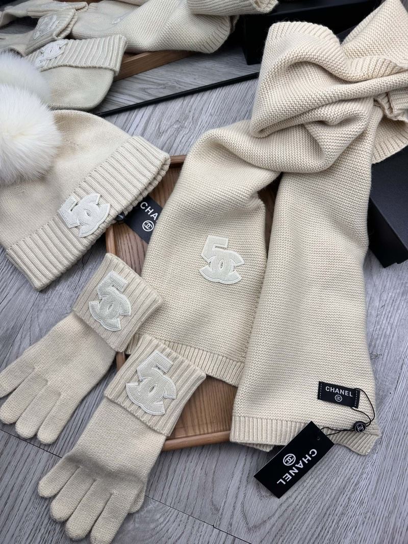 Chanel Caps Scarfs